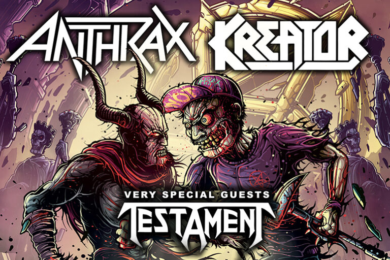 Anthrax & Kreator Announce Co-Headline UK Tour Dates
